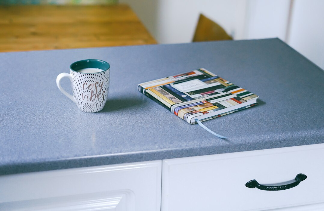 tidy kitchen counters